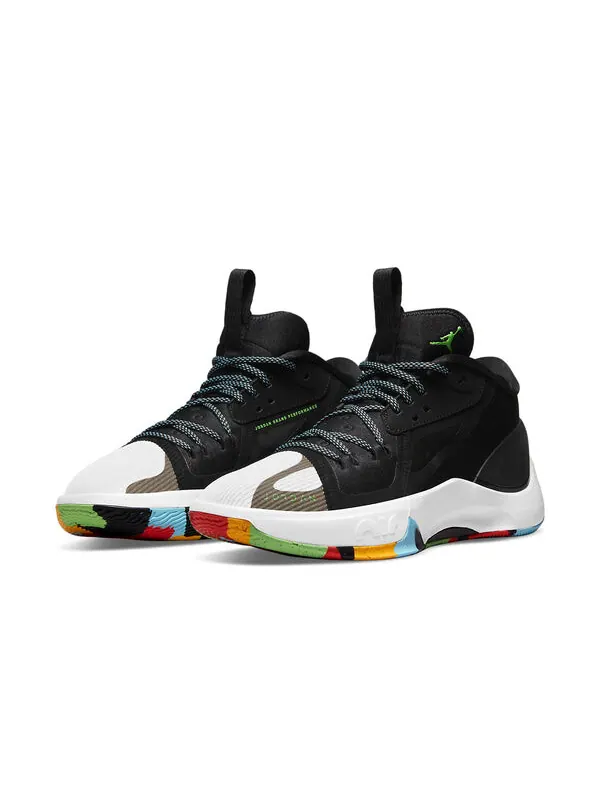 Кроссовки зум отдельно Air Jordan — изображение 3 из 4, белый/черный