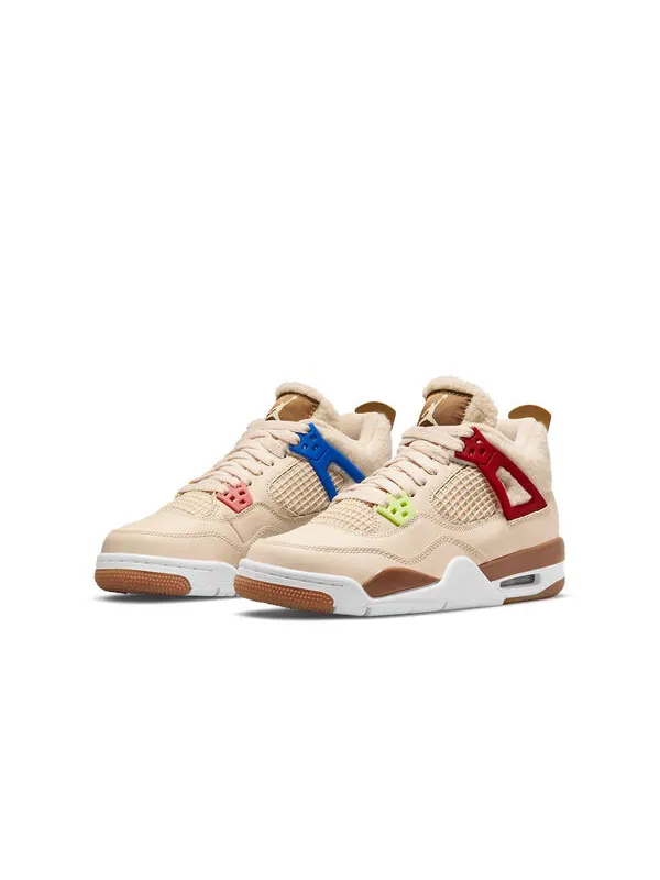 Кроссовки 4 retro 'wild things' Air Jordan — изображение 3 из 4, красный