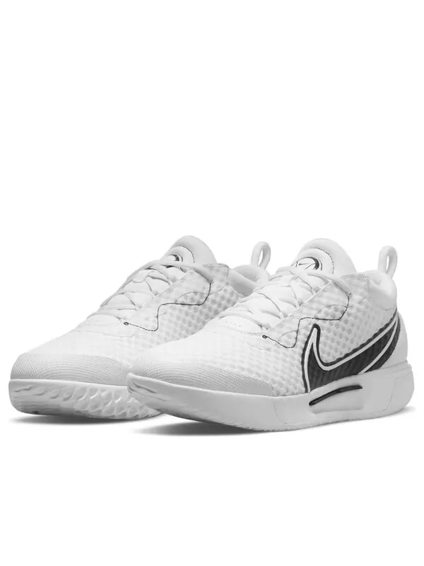 Кроссовки court zoom pro tennis shoes 'white black' Nike — изображение 3 из 4, белый/черный