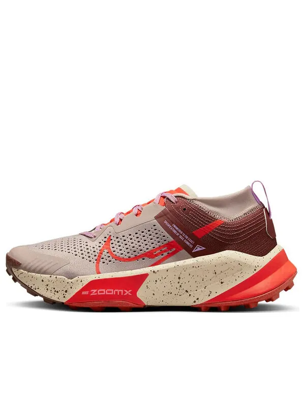 Кроссовки zoomx zegama trail Nike — изображение 1 из 4, темный/песочный/красный