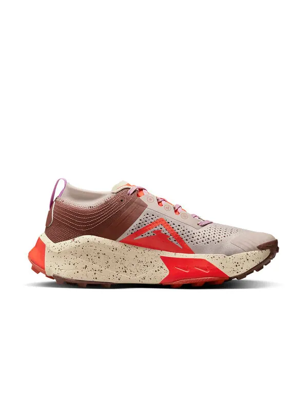 Кроссовки zoomx zegama trail Nike — изображение 2 из 4, темный/песочный/красный