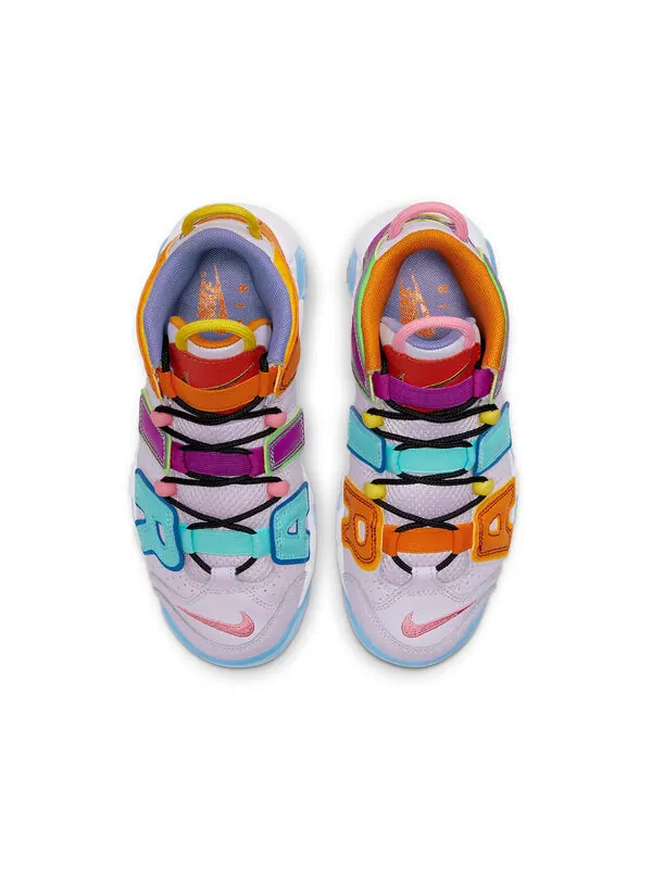 Кроссовки air more uptempo orange/blue/purple Nike — изображение 4 из 4, синий/желтый/фиолетовый