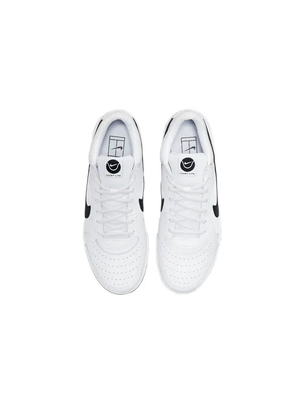 Кроссовки zoom court lite 3 Nike — изображение 4 из 4, белый/черный