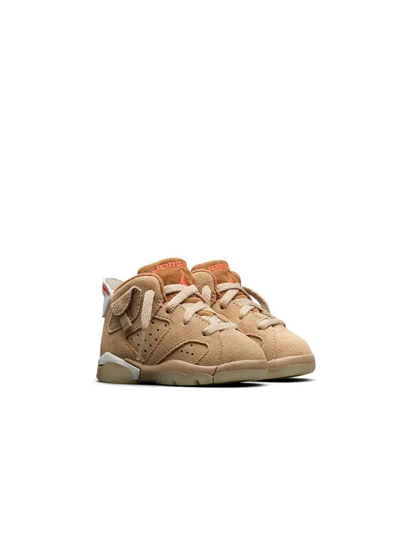 Кроссовки 6 ретро x travis scott Air Jordan — изображение 3 из 4, коричневый
