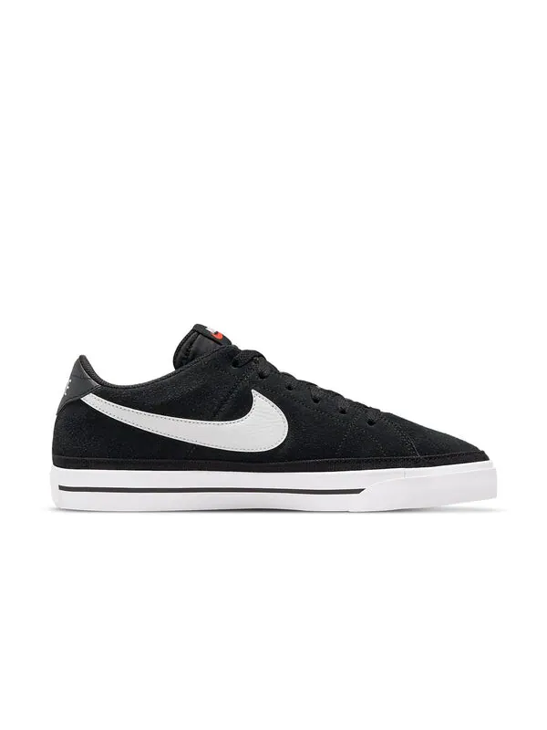 Кроссовки Court Legacy Suede Nike — изображение 2 из 4, черный/белый