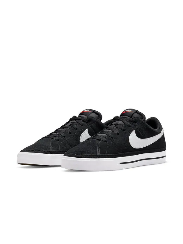 Кроссовки Court Legacy Suede Nike — изображение 3 из 4, черный/белый