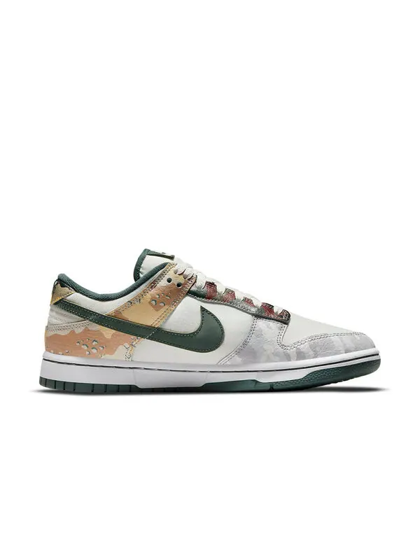 Кроссовки dunk low se 'sail multi-camo' Nike — изображение 2 из 4