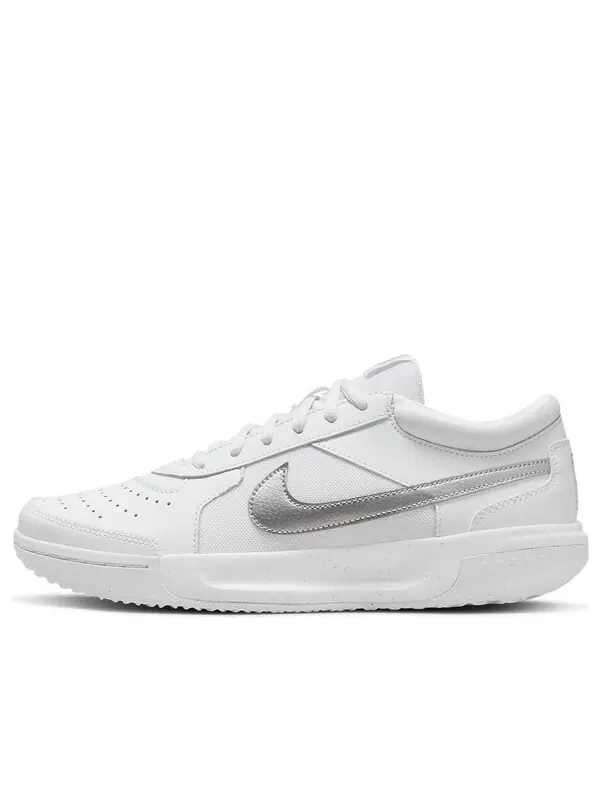 Кроссовки zoom court lite 3 'white silver' Nike — изображение 1 из 4, белый