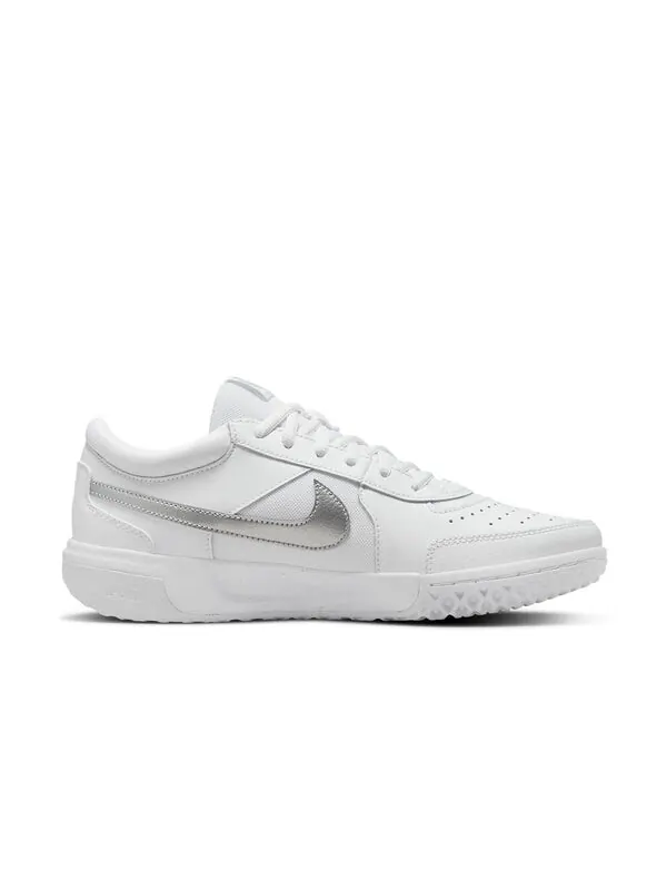 Кроссовки zoom court lite 3 'white silver' Nike — изображение 2 из 4, белый