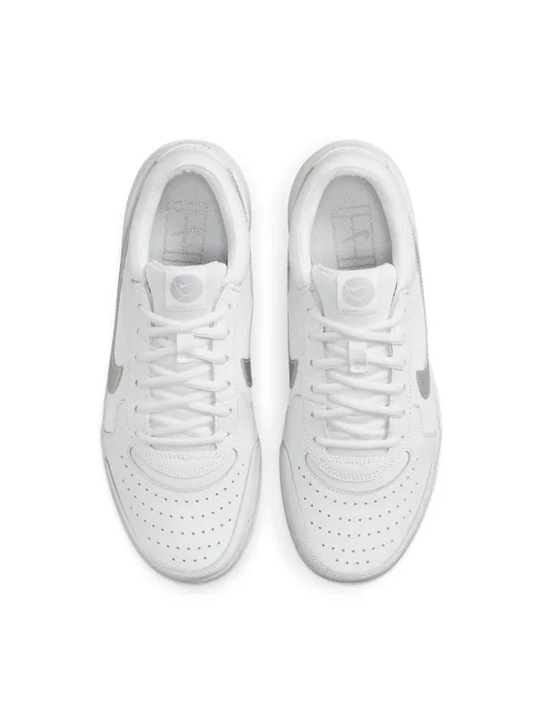 Кроссовки zoom court lite 3 'white silver' Nike — изображение 4 из 4, белый