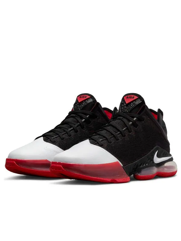Кроссовки lebron 19 low 'bred' Nike — изображение 3 из 4, черный/белый/красный