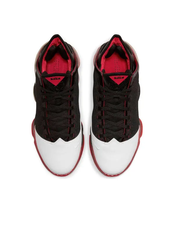 Кроссовки lebron 19 low 'bred' Nike — изображение 4 из 4, черный/белый/красный