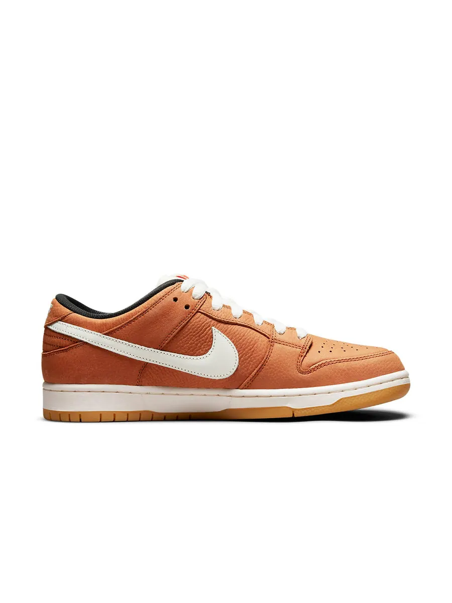 Кроссовки Nike Dunk Low Pro ISO SB 'Dark Russet' — изображение 2 из 6, оранжевый