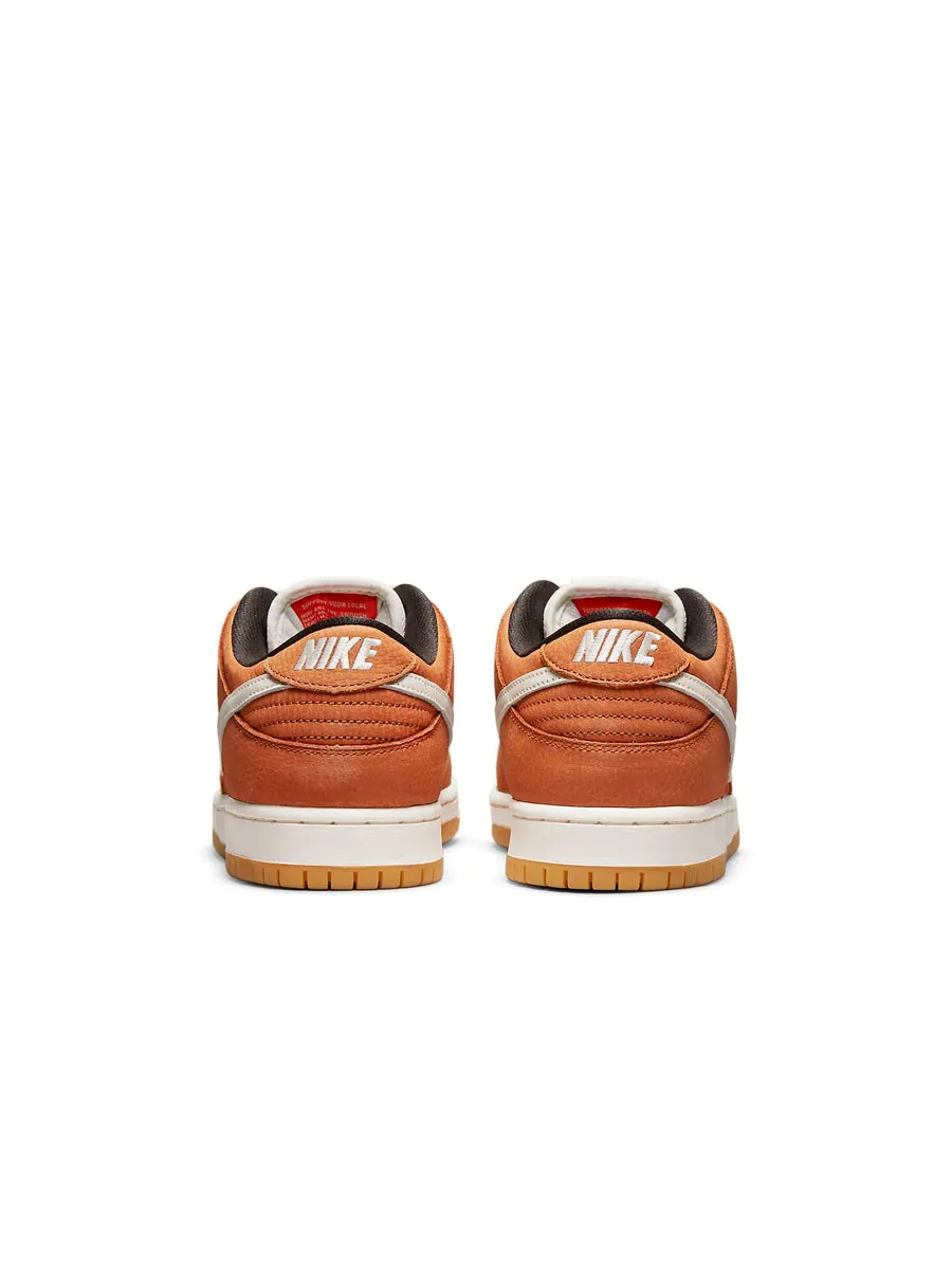Кроссовки Nike Dunk Low Pro ISO SB 'Dark Russet' — изображение 5 из 6, оранжевый