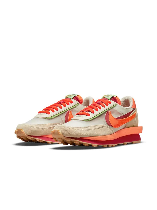 Кроссовки x sacai x clot ldwaffle Nike — изображение 3 из 4, оранжевый