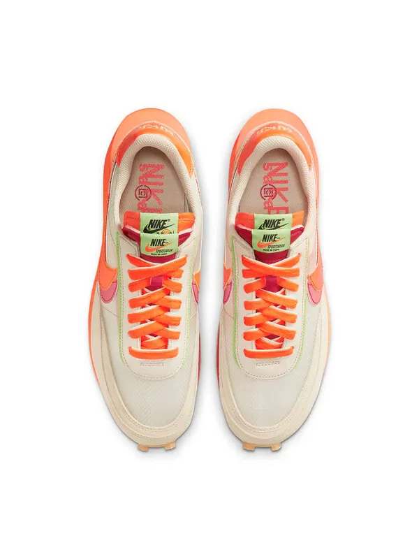 Кроссовки x sacai x clot ldwaffle Nike — изображение 4 из 4, оранжевый