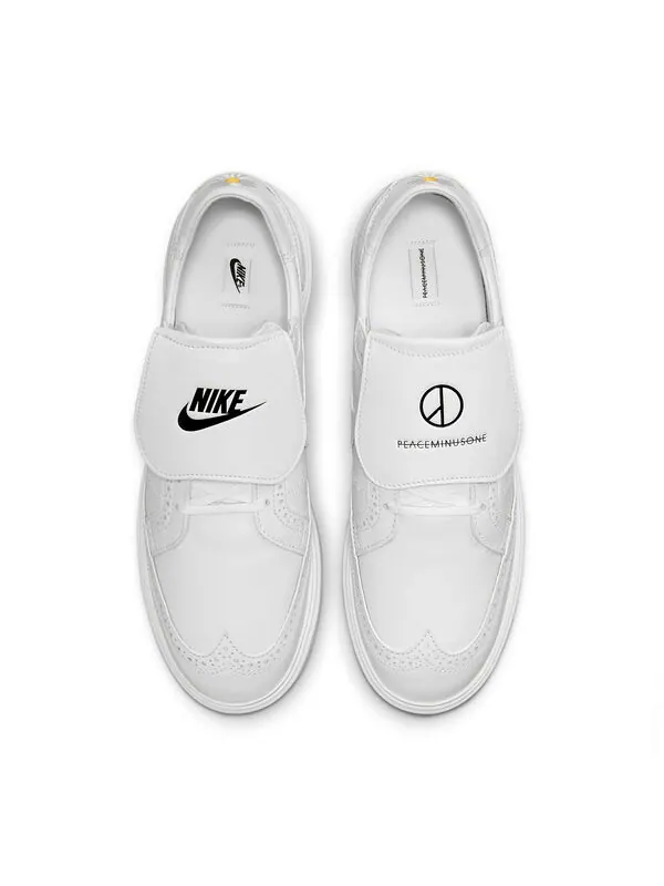 Кроссовки g-dragon x kwondo 1 'triple white' Nike — изображение 4 из 4, белый