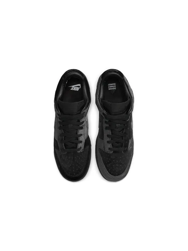 Кроссовки x dover street market dunk low Nike — изображение 4 из 4, черный