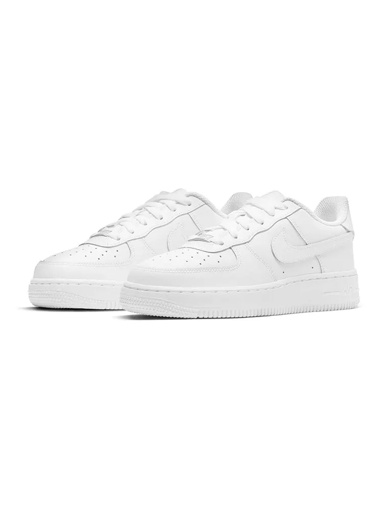 Белые подростковые кроссовки Nike Air Force 1 Low LE — изображение 3 из 4, белый/белый