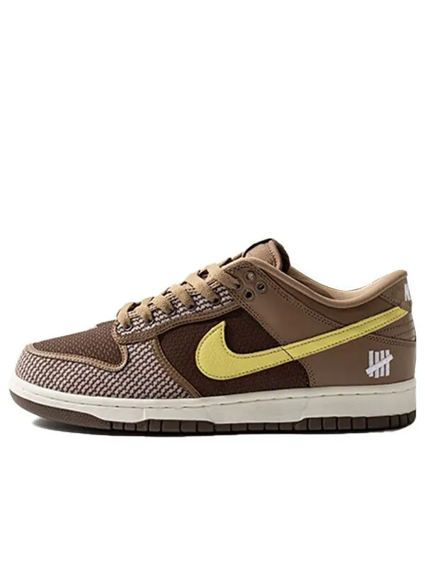 Кроссовки x undefeated dunk low sp Nike — изображение 1 из 4, коричневый