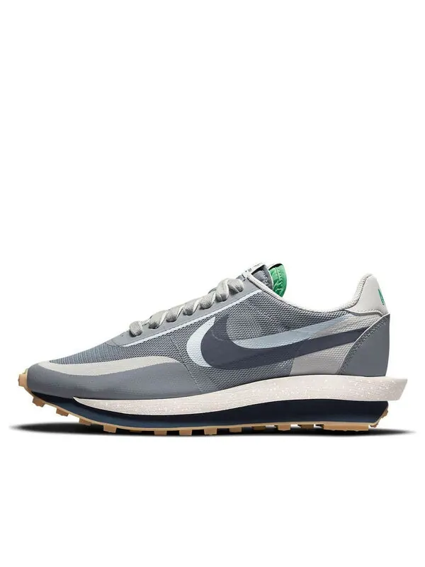 Кроссовки x sacai x clot ldwaffle Nike — изображение 1 из 4, серый//серый