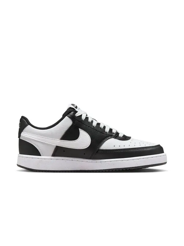 Кроссовки court vision low next nature 'black white' Nike — изображение 2 из 4, черный/белый