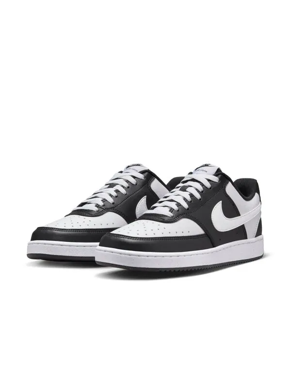 Кроссовки court vision low next nature 'black white' Nike — изображение 3 из 4, черный/белый