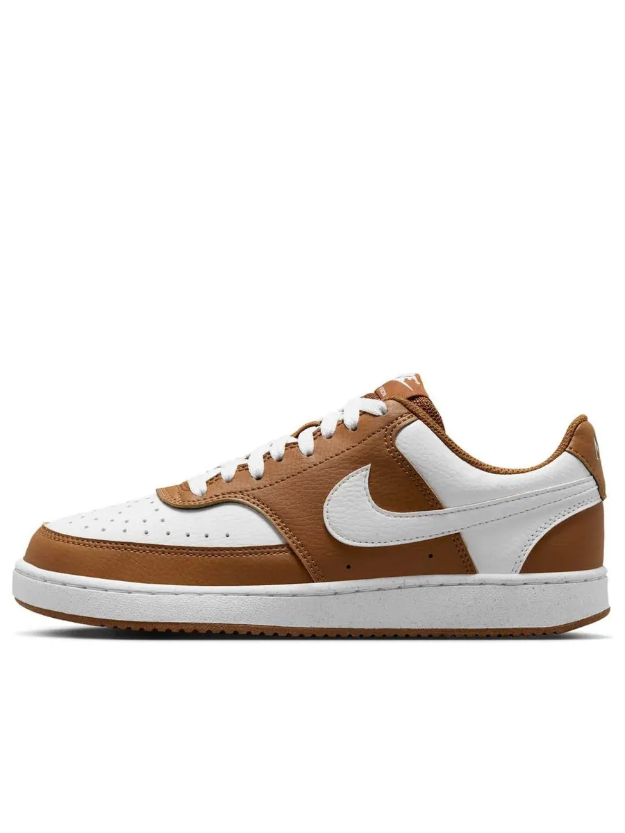 Кроссовки (WMNS) Nike Court Vision Low Next Nature 'Light British Tan White' — изображение 1 из 6, бежевый
