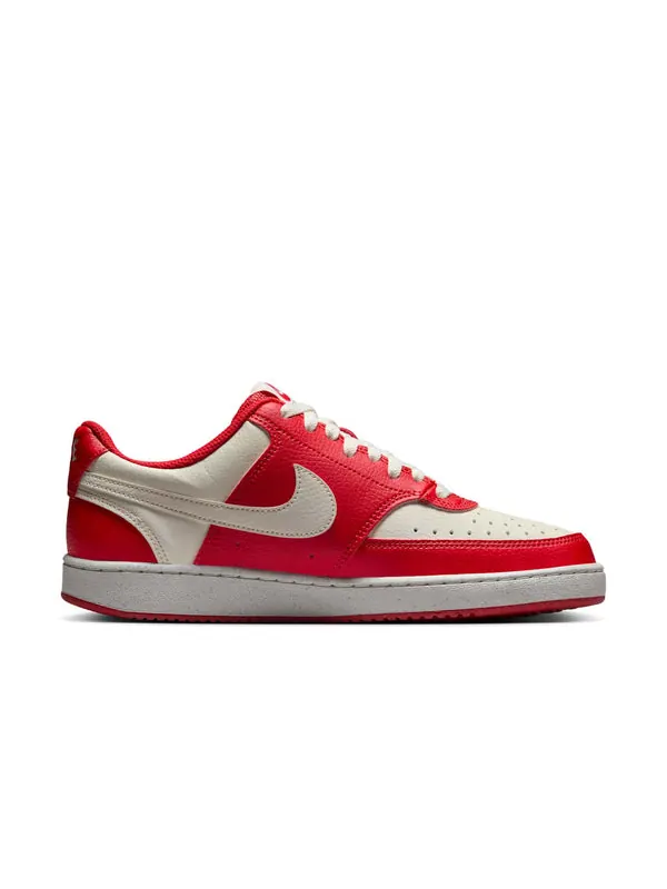 Кроссовки court vision low next nature 'university red sail' Nike — изображение 2 из 4, красный