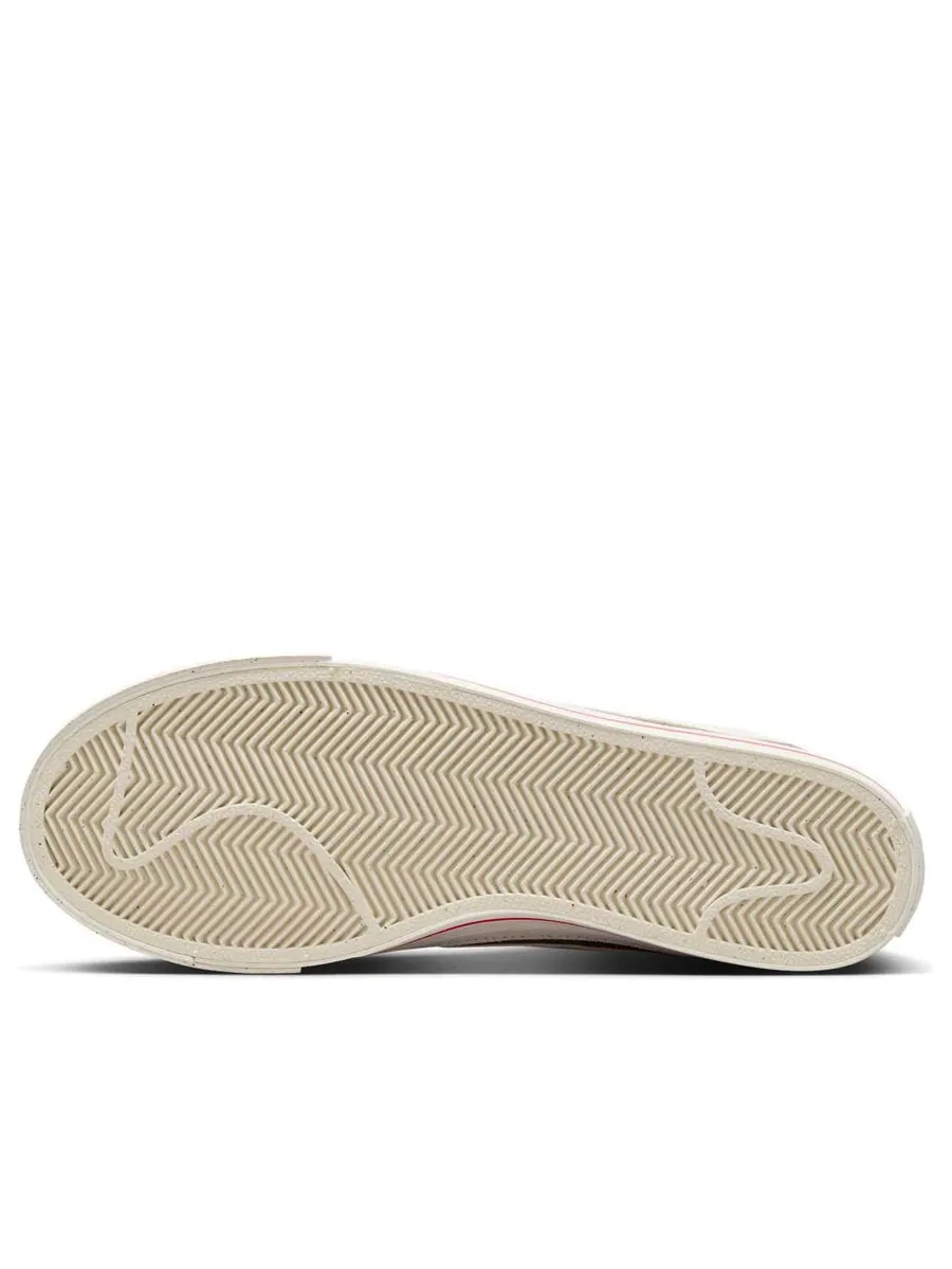 Кроссовки (WMNS) Nike Court Legacy Next Nature 'Light British Tan Fire Red Sail' — изображение 6 из 6, бежевый