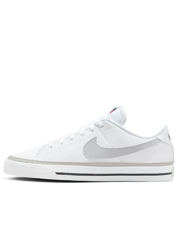 Кроссовки court legacy next nature 'white grey fog' Nike — изображение 1 из 4, белый/белый/черный