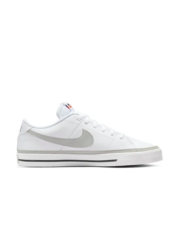 Кроссовки court legacy next nature 'white grey fog' Nike — изображение 2 из 4, белый/белый/черный
