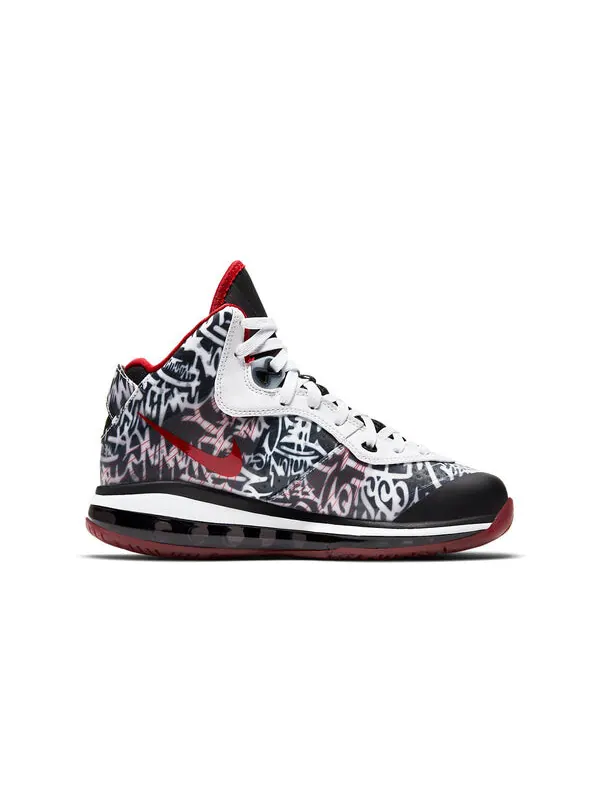 Кроссовки lebron 8 'graffiti' Nike — изображение 2 из 4, красный/черный