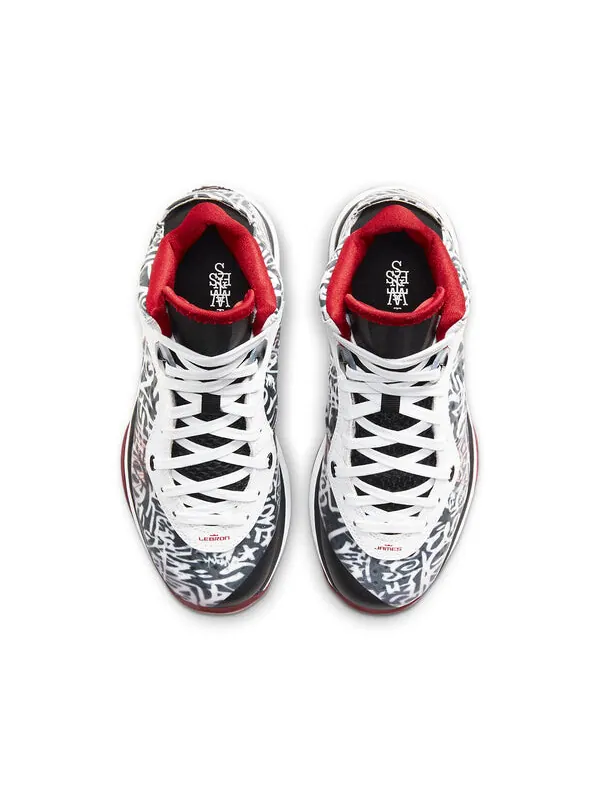 Кроссовки lebron 8 'graffiti' Nike — изображение 4 из 4, красный/черный