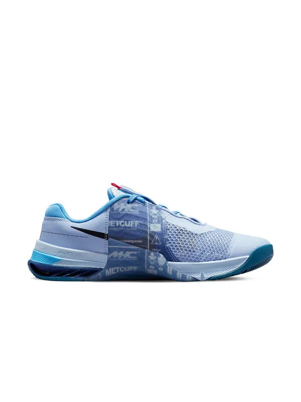 Кроссовки metcon 7 amp Nike — изображение 2 из 4, синий/белый