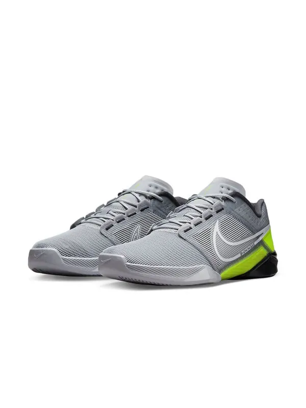 Кроссовки zoom metcon turbo 2 Nike — изображение 3 из 4, серый//черный/белый