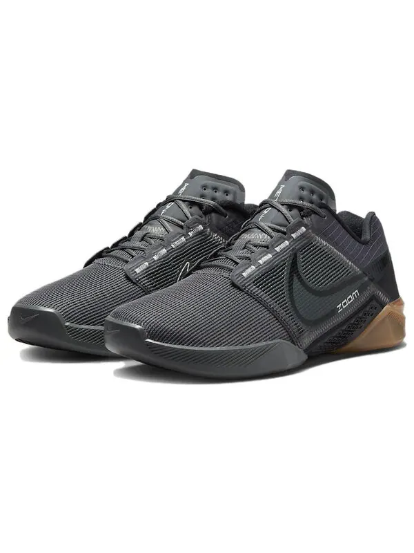 Кроссовки Nike Zoom Metcon Turbo 2 'Iron Grey Black' — изображение 3 из 4, серый//черный/коричневый