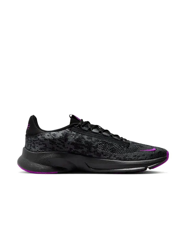 Кроссовки superrep go 3 flyknit next nature Nike — изображение 2 из 4, черный///фиолетовый