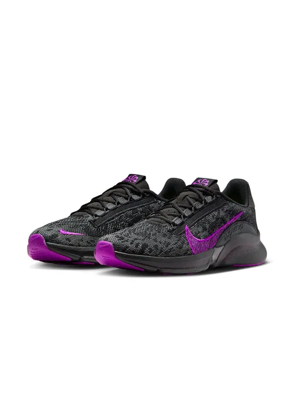 Кроссовки superrep go 3 flyknit next nature Nike — изображение 3 из 4, черный///фиолетовый