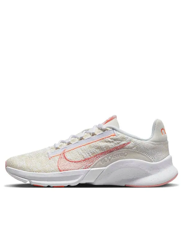 Кроссовки superrep go 3 flyknit next nature Nike — изображение 1 из 4, кремовый/розовый
