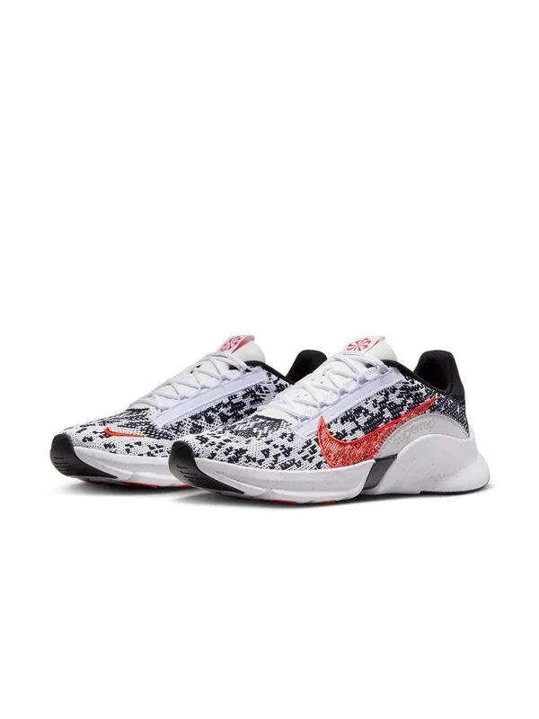 Кроссовки superrep go 3 flyknit next nature Nike — изображение 4 из 4, черный/красный/белый