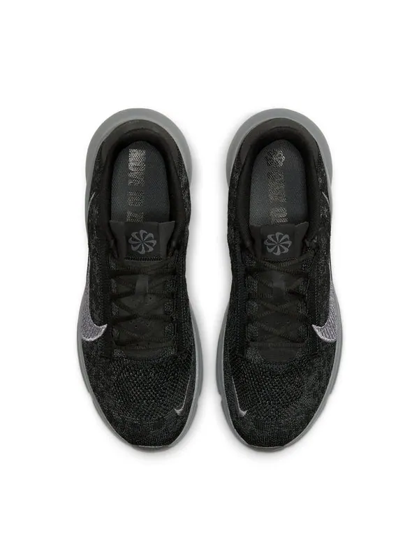 Кроссовки superrep go 3 flyknit next nature 'black iron grey' Nike — изображение 4 из 4, черный/-серый