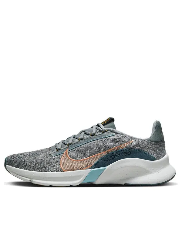 Кроссовки superrep go 3 next nature flyknit 'wolf grey arctic orange' Nike — изображение 1 из 4
