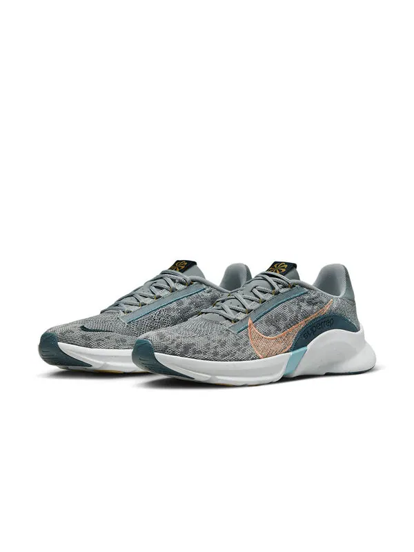 Кроссовки superrep go 3 next nature flyknit 'wolf grey arctic orange' Nike — изображение 3 из 4