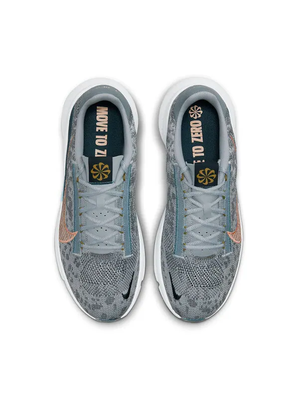 Кроссовки superrep go 3 next nature flyknit 'wolf grey arctic orange' Nike — изображение 4 из 4
