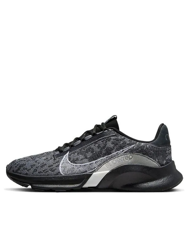 Кроссовки superrep go 3 next nature flyknit 'anthracite cool grey' Nike — изображение 1 из 4, черный/серый/белый