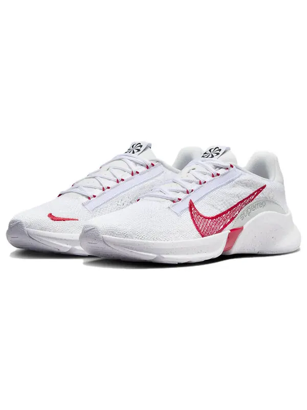 Кроссовки superrep go 3 flyknit 'next nature' Nike — изображение 3 из 4, белый/красный