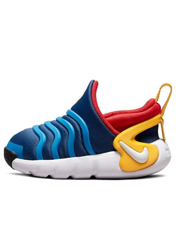 Кроссовки dynamo go flyease Nike — изображение 1 из 4, синий/желтый