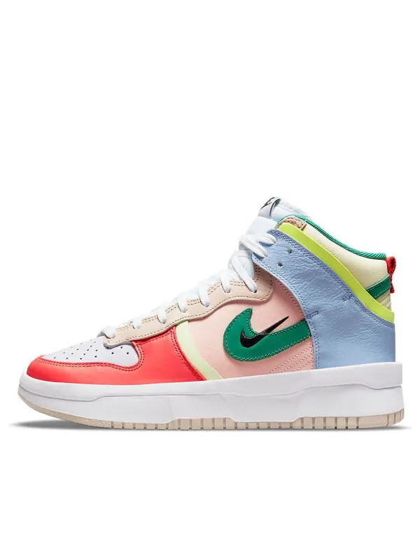 Кроссовки dunk high rebel 'cashmere coral' Nike — изображение 1 из 4, зеленый/бледный