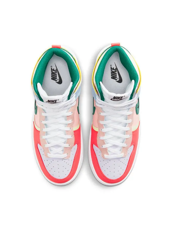 Кроссовки dunk high rebel 'cashmere coral' Nike — изображение 4 из 4, зеленый/бледный